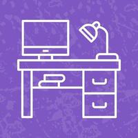 bureau vector pictogram