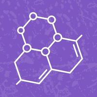 molecuul vector pictogram