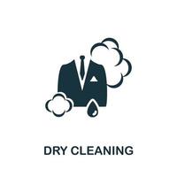 droog schoonmaak icoon. gemakkelijk illustratie van wasserij verzameling. creatief droog schoonmaak icoon voor web ontwerp, Sjablonen, infographics en meer vector