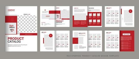 multipurpose Product catalogus ontwerp of Product catalogus sjabloon ontwerp vector