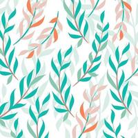 blad ornamen achtergrond vector