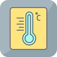 thermometer vector pictogram