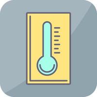 thermometer vector pictogram