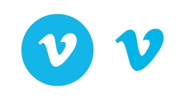 vimeo logo, vimeo symbool, vimeo icoon vrij vector