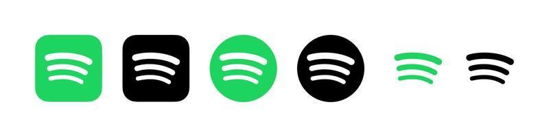 spotify logo vector, spotify symbool, spotify icoon vrij vector