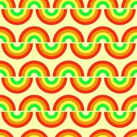kleurrijk naadloos patroon van regenboog voor kleding stof, textiel, wikkels en andere divers oppervlakken vector