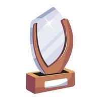 trendy award concepten vector