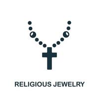 religieus sieraden icoon. gemakkelijk element van sieraden verzameling. creatief religieus sieraden icoon voor web ontwerp, Sjablonen, infographics en meer vector