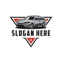 sport- auto vector logo ontwerp. super auto logo.