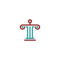 premie gerechtigheid wet firma wet symbool logo ontwerp vector