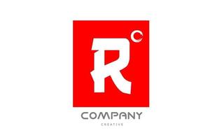 rood r alfabet brief logo icoon ontwerp met Japans stijl belettering. creatief sjabloon voor bedrijf en bedrijf vector