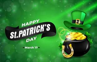 st. patricks day achtergrond vector