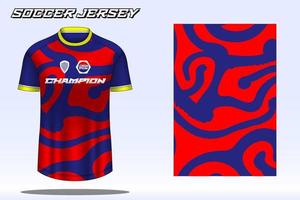 voetbal Jersey sport t-shirt ontwerp mockup voor Amerikaans voetbal club vector