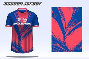 voetbal Jersey sport t-shirt ontwerp mockup voor Amerikaans voetbal club vector