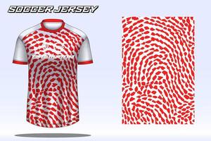 voetbal Jersey sport t-shirt ontwerp mockup voor Amerikaans voetbal club vector