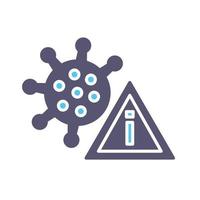 coronavirus vector pictogram