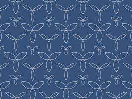 naadloos patroon met bloemen Aan een blauw achtergrond. waterverf illustratie van rood tulpen. tulpen naadloos patroon zijn Super goed voor textiel, digitaal papier vector