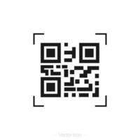 streepjescode en qr code icoon. realistisch ontwerp. geïsoleerd vector illustratie.