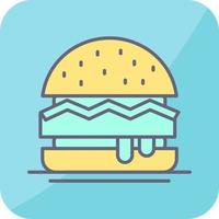 Hamburger vector icoon