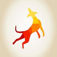 silhouetten van verschillend rassen van hond. een vector illustratie