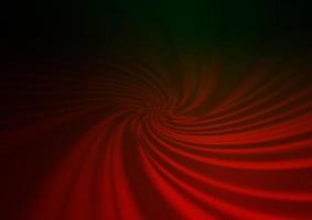donkergroen, rood vector abstract wazig sjabloon.