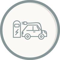 elektrische auto vector icon