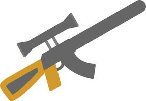 sniper rifle vector icon