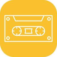 casette vector icoon