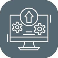 upload vector pictogram