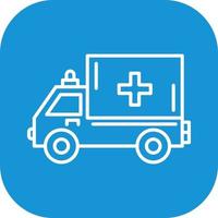 ambulance vector pictogram