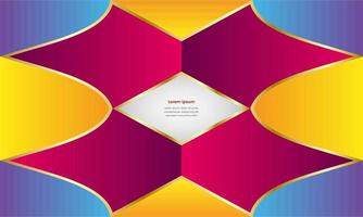 abstract meetkundig achtergrond met rood blauw en geel voor Hoes ontwerp bedrijf brochure poster sjabloon eps10. vector