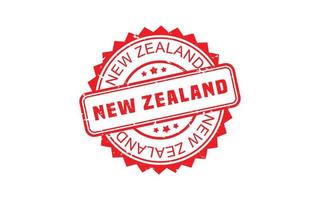 nieuw Zeeland postzegel rubber met grunge stijl Aan wit achtergrond vector