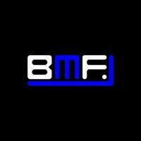 bmf brief logo creatief ontwerp met vector grafisch, bmf gemakkelijk en modern logo.