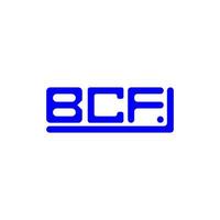 bcf brief logo creatief ontwerp met vector grafisch, bcf gemakkelijk en modern logo.