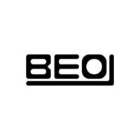 beo brief logo creatief ontwerp met vector grafisch, beo gemakkelijk en modern logo.