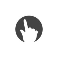hand- zorg icoon sjabloon vector illustratie