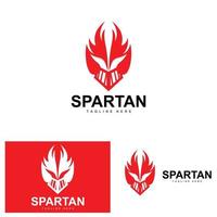 spartaans logo, oorlog helm pak vector, barbaar schild icoon, viking, Sportschool fit ontwerp, geschiktheid vector