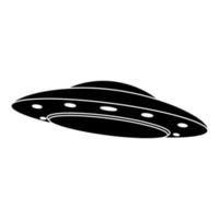 ufo icoon vector. vliegend schotel illustratie teken. buitenaards wezen symbool of logo. vector