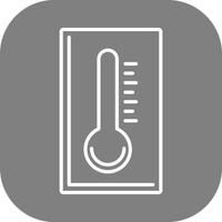 thermometer vector pictogram