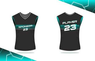 basketbal tanktop Jersey ontwerp vector