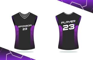 basketbal tanktop Jersey ontwerp vector