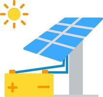 zonne-energie vector pictogram