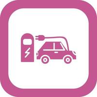 elektrische auto vector icon