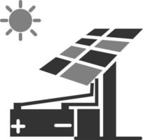 zonne-energie vector pictogram