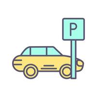 parkeren vector pictogram