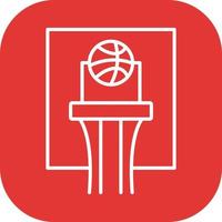 basketbal vector pictogram