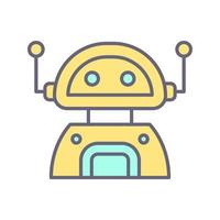 robot vector pictogram