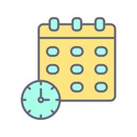 deadline vector pictogram