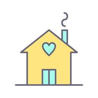 huis vector pictogram