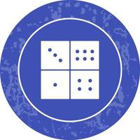 domino spel vector icoon